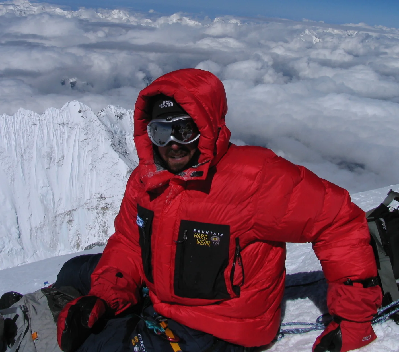 Alan Mallory on the Summit of Mount Everest